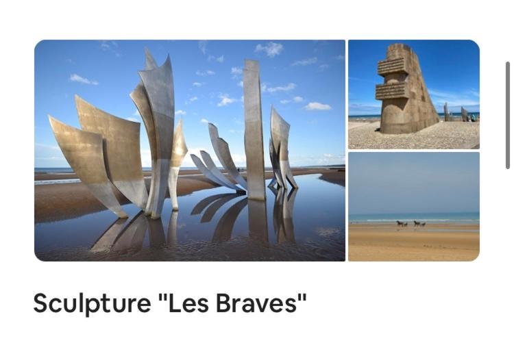 Au Coeur D'Omaha Beach - Colleville-Sur-Mer - Gite 1 Dış mekan fotoğraf